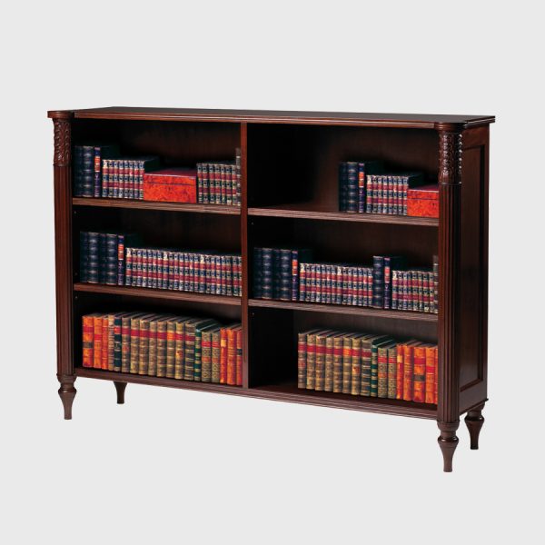 Classic Regency Low Bookcase (wide)