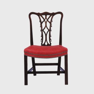 Classic Irish Chippendale Side ChairClassic Irish Chippendale side chair