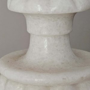 Fluted Marble table lamp