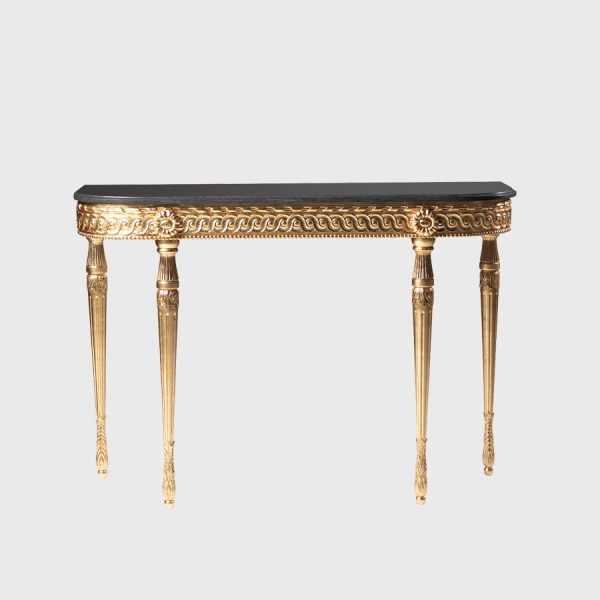 Louis XVI Console with Guilloche Frieze