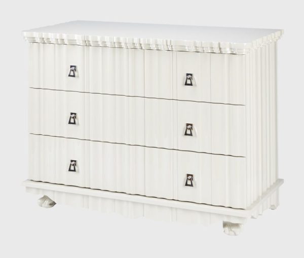Linenfold cabinet 3 drawer MNC CB 010