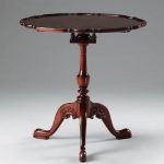 Pie crust side table