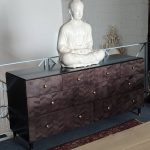 Chevron Side Cabinet CB 198