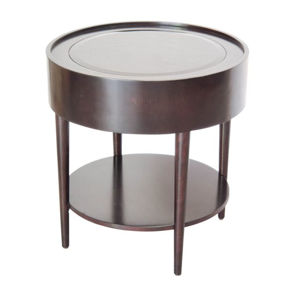 side table glass top troy