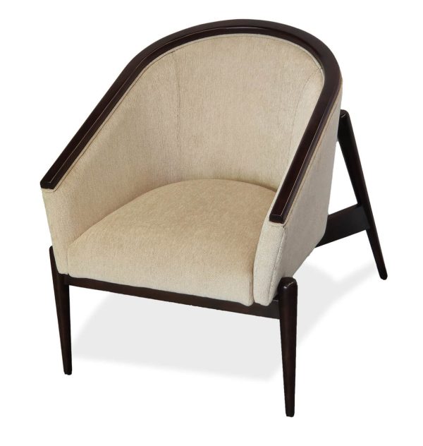 Retro slimline lounge chair