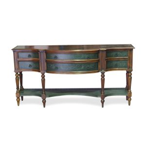 Decorative Buffet Sideboard with Chased metal
