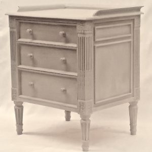 3 Drawer Side Table