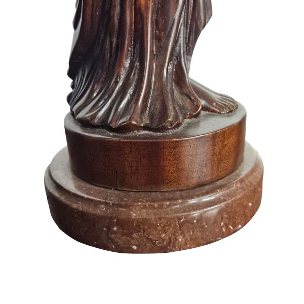 Wooden Egyptian Lady Lamp