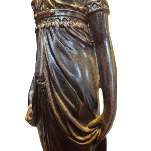 Bronze Egyptian Lady Lamp