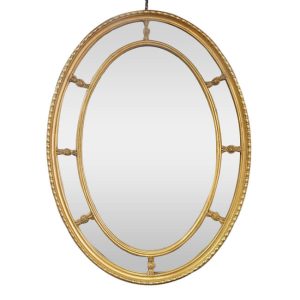 KNIGHTSBRIDGE Oval Mirror MR 024