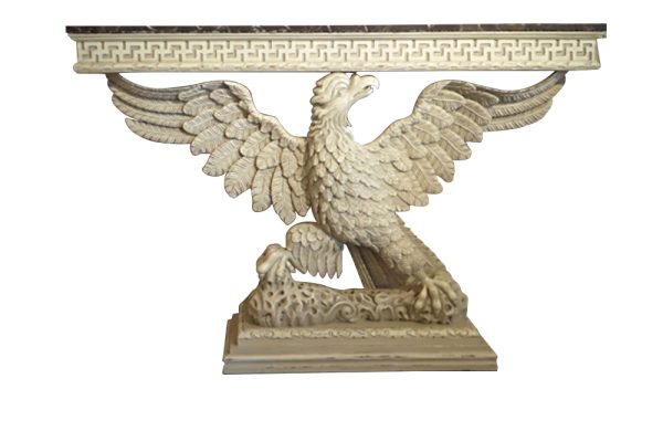 carved wooden Eagle Console TA 383