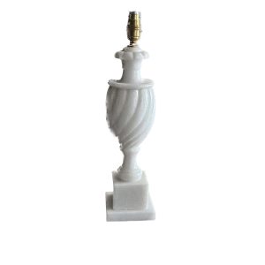 Fluted Marble table lamp