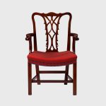 Classic Chippendale Elbow Chair