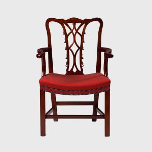 Classic Chippendale Elbow Chair