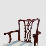 Classic Chippendale Elbow Chair