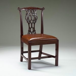 English Chippendale side chair