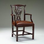 English Chippendale elbow chair