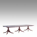 Classic 3 pillar dining tables