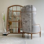 French Porters easy chair
