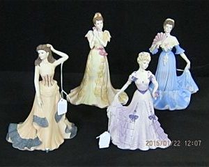 SET of COALPORT FIGURINES