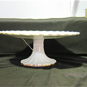 STAFFORDSHIRE PORCELAIN CAKE STAND