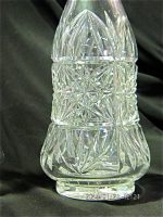 5 VINTAGE GLASS DECANTERS G7