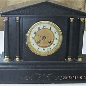 SLATE MANTEL CLOCK 10