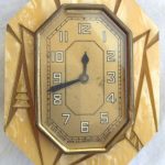 LUX ART DECO CLOCK