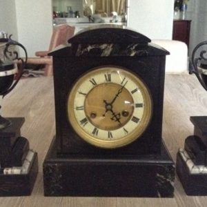 IRISH MANTEL CLOCK SET