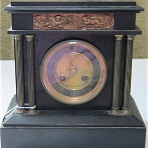 SLATE MANTEL CLOCK