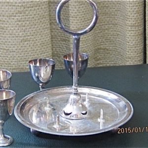 4-cup silver carrier
