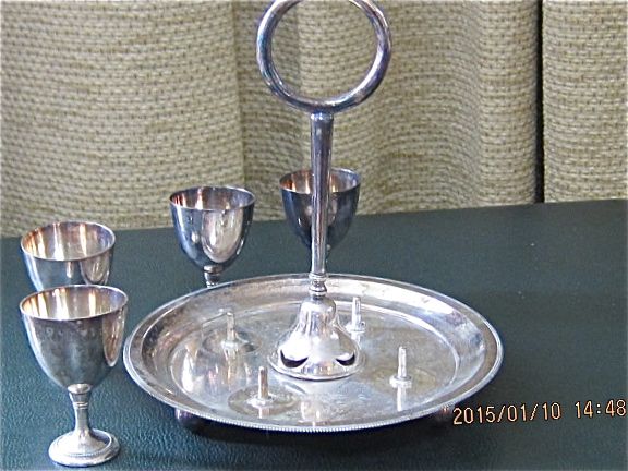 4-cup silver carrier