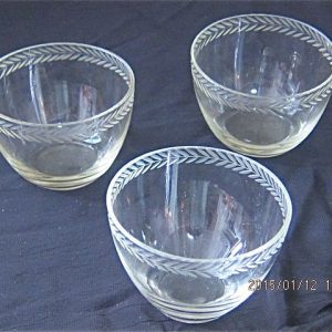 CRYSTAL FINGER BOWLS